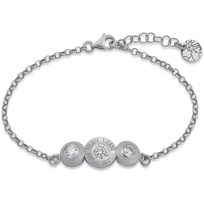 bracciale donna Argento 925 Alviero Martini Prima Classe Champs Elysées ST1020 Dupersclub