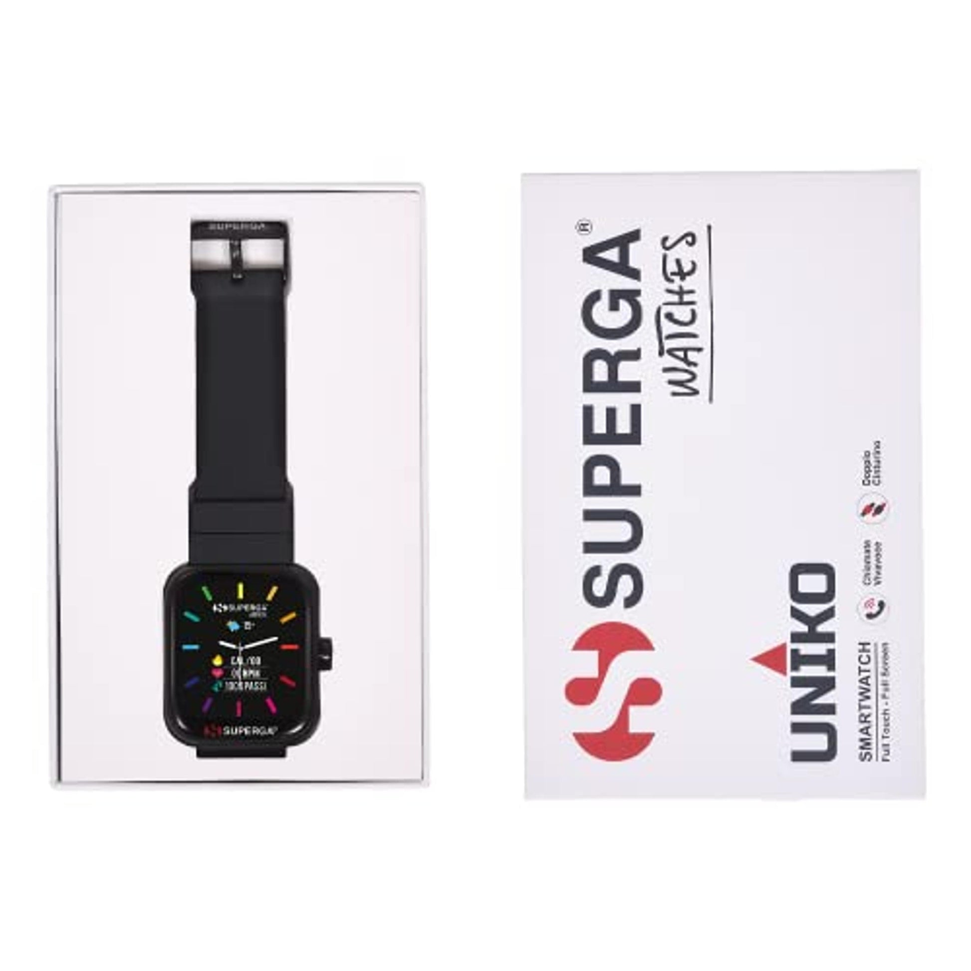 SUPERGA smartwatch UNIKO (BLACK) Dupersclub