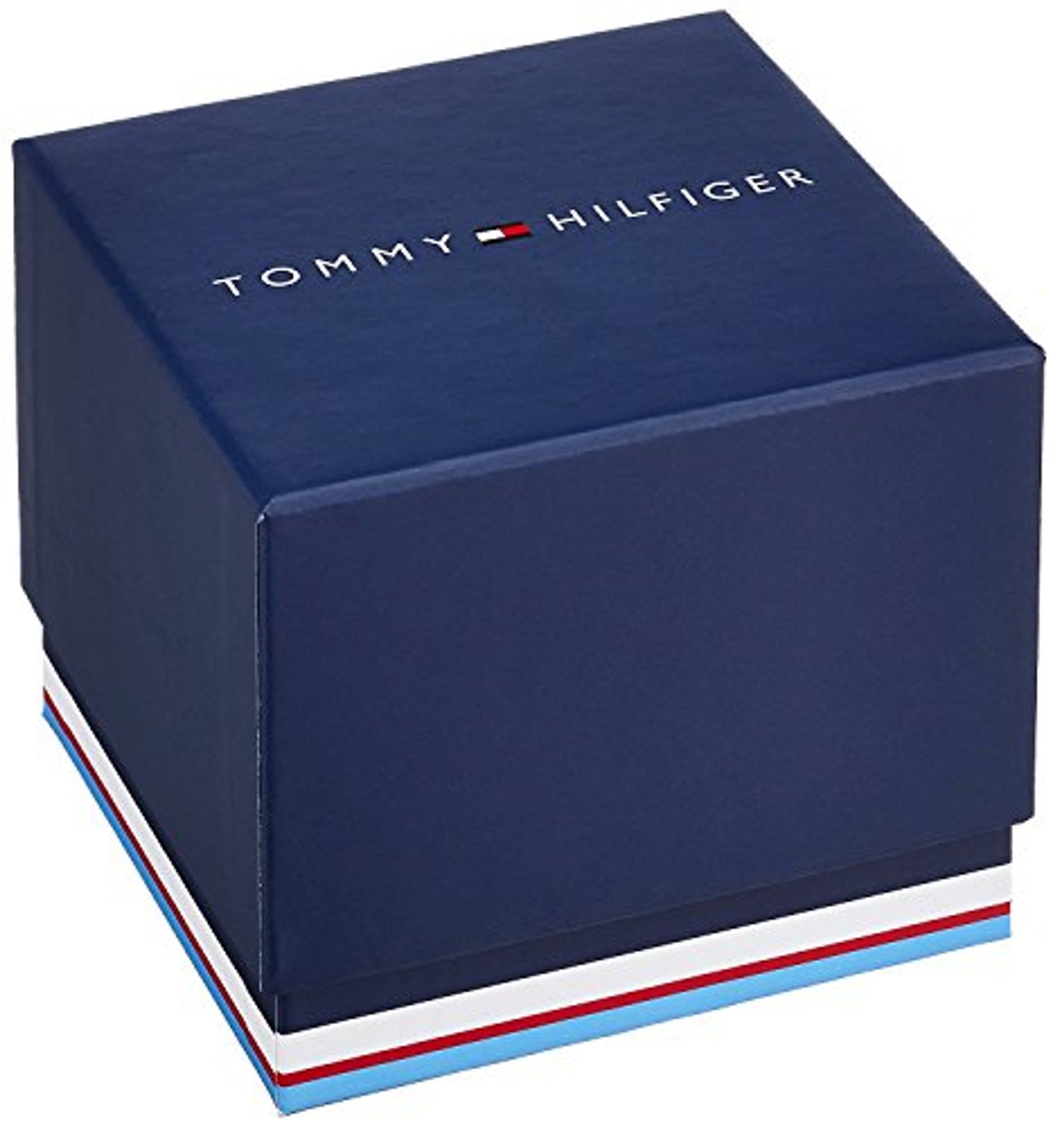 Tommy Hilfiger Orologio Analogico Multifunzione al Quarzo da Uomo con Cinturino in Pelle Marrone - 1710450 Dupersclub