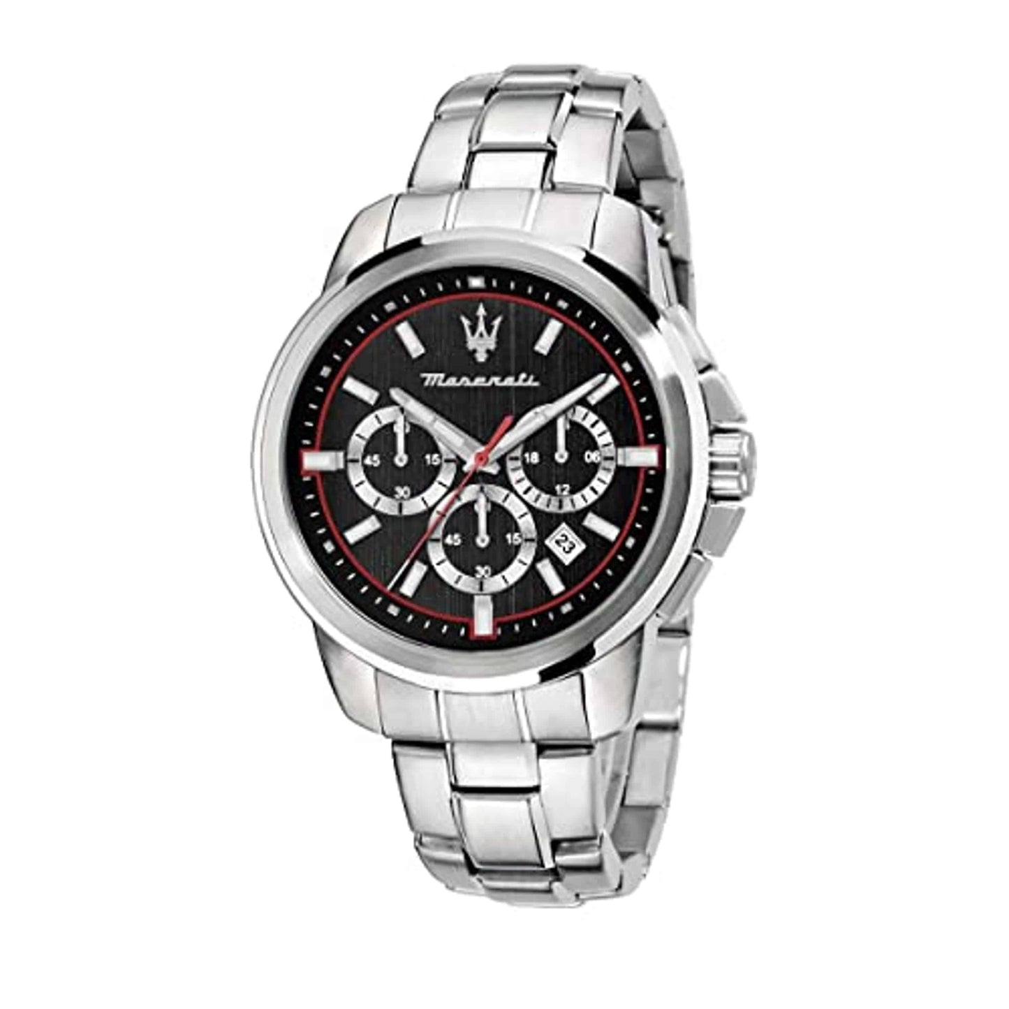 Maserati Orologio da uomo, Collezione Successo, con movimento al quarzo e funzione cronografo, in acciaio - R8873621009 Dupersclub
