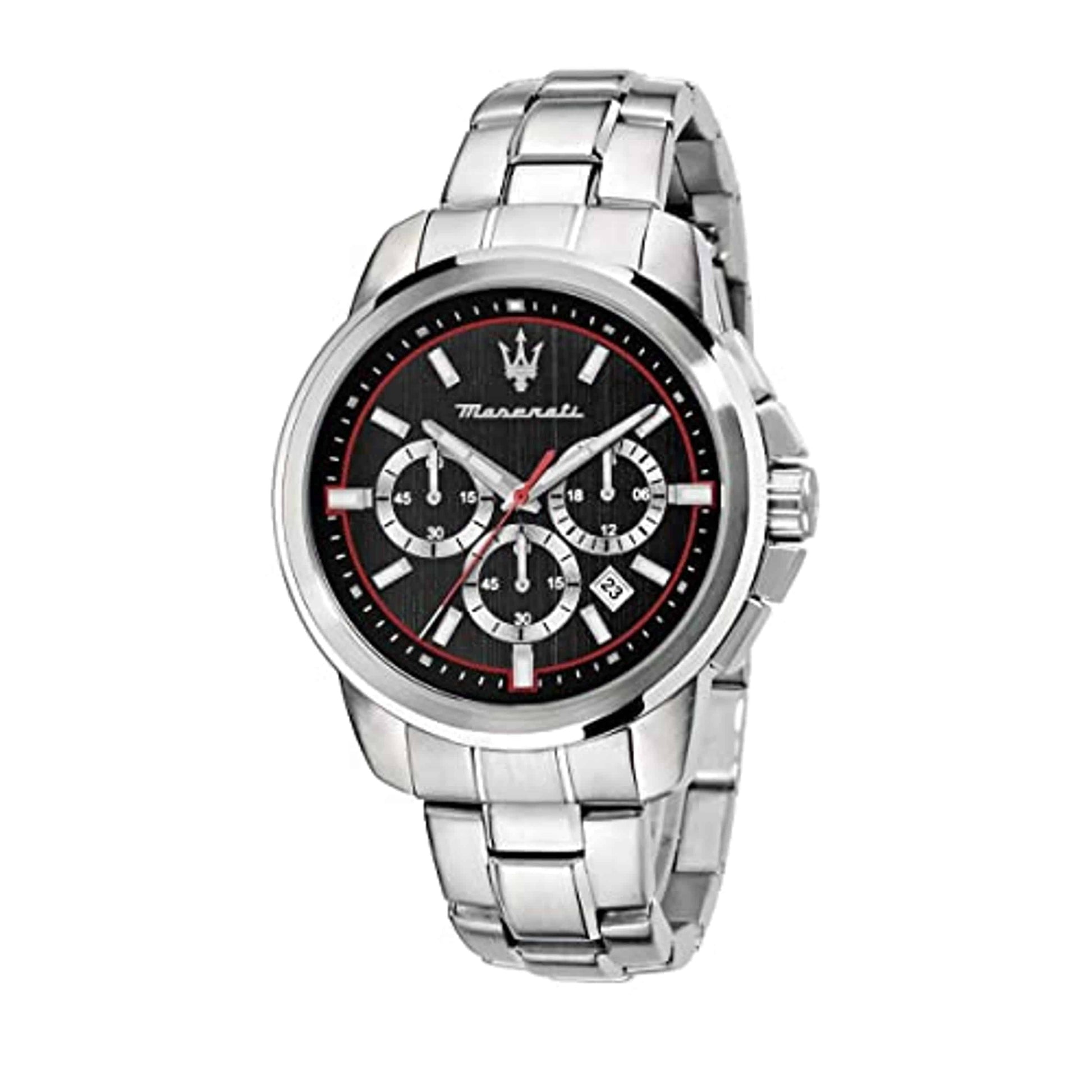 Maserati Orologio da uomo, Collezione Successo, con movimento al quarzo e funzione cronografo, in acciaio - R8873621009 Dupersclub